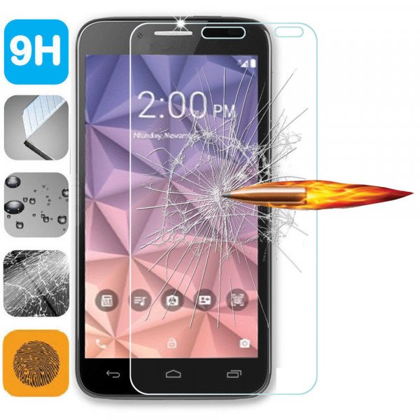 Wholesale Alcatel OneTouch Fierce XL 5054 Tempered Glass Screen Protector (Glass)